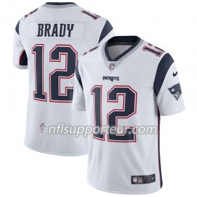 Maillot Homme New England Patriots Tom Brady 12 Nike Blanc